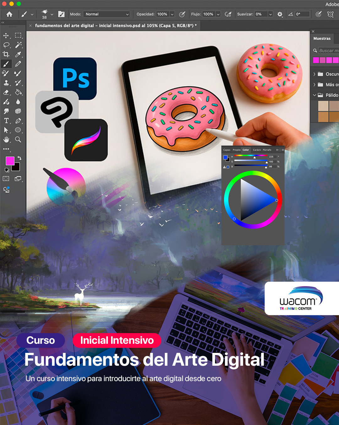 Formación en arte digital para cada etapa de tu recorrido